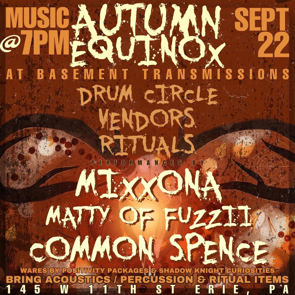 AUTUMN EQUINOX EVENT @ BASEMENT TRANSMISSIONS 