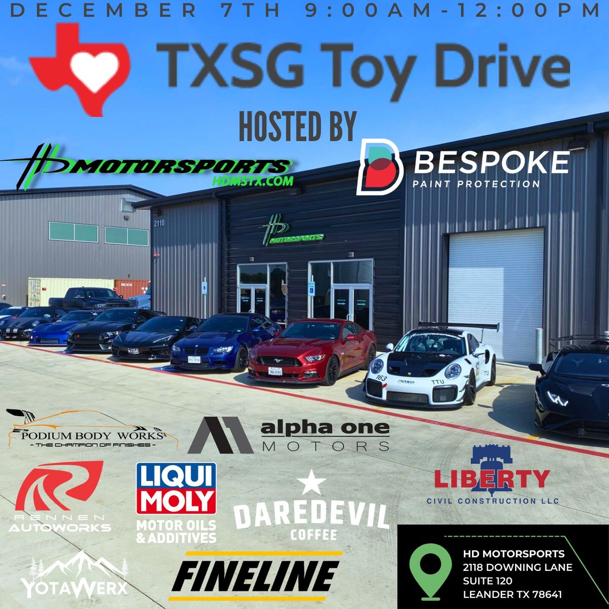 TXSG Toy Drive