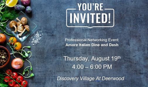 Professional Networking Event - Amore Italian Dine & Dash