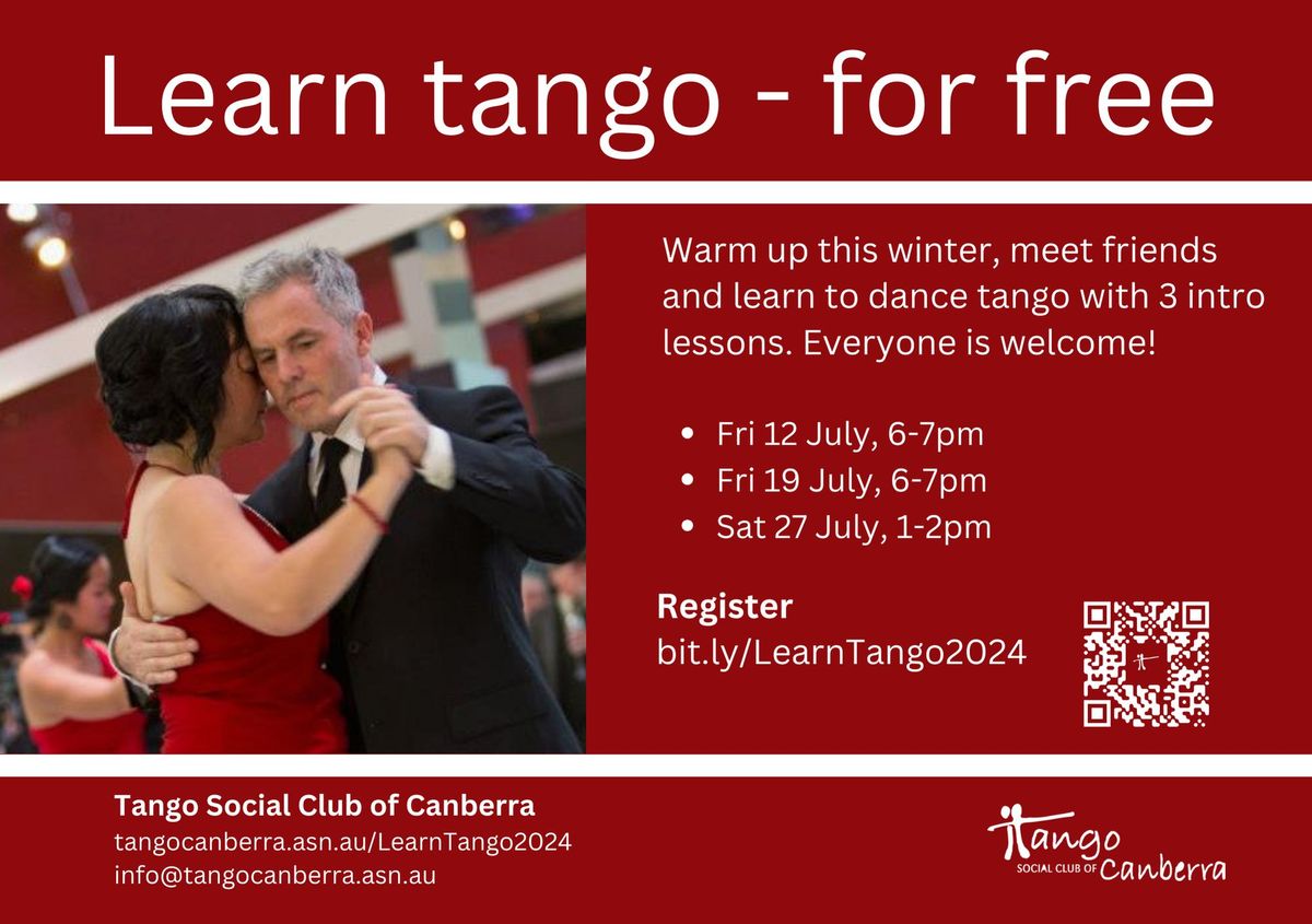 Intro to tango series 2024