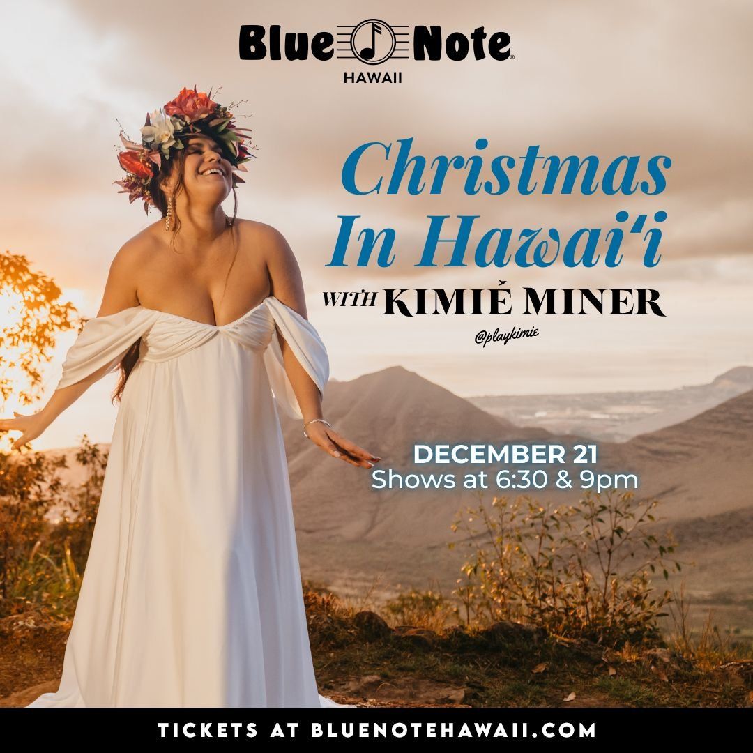 Kimie Miner - Christmas In Hawaii at Blue Note Hawaii