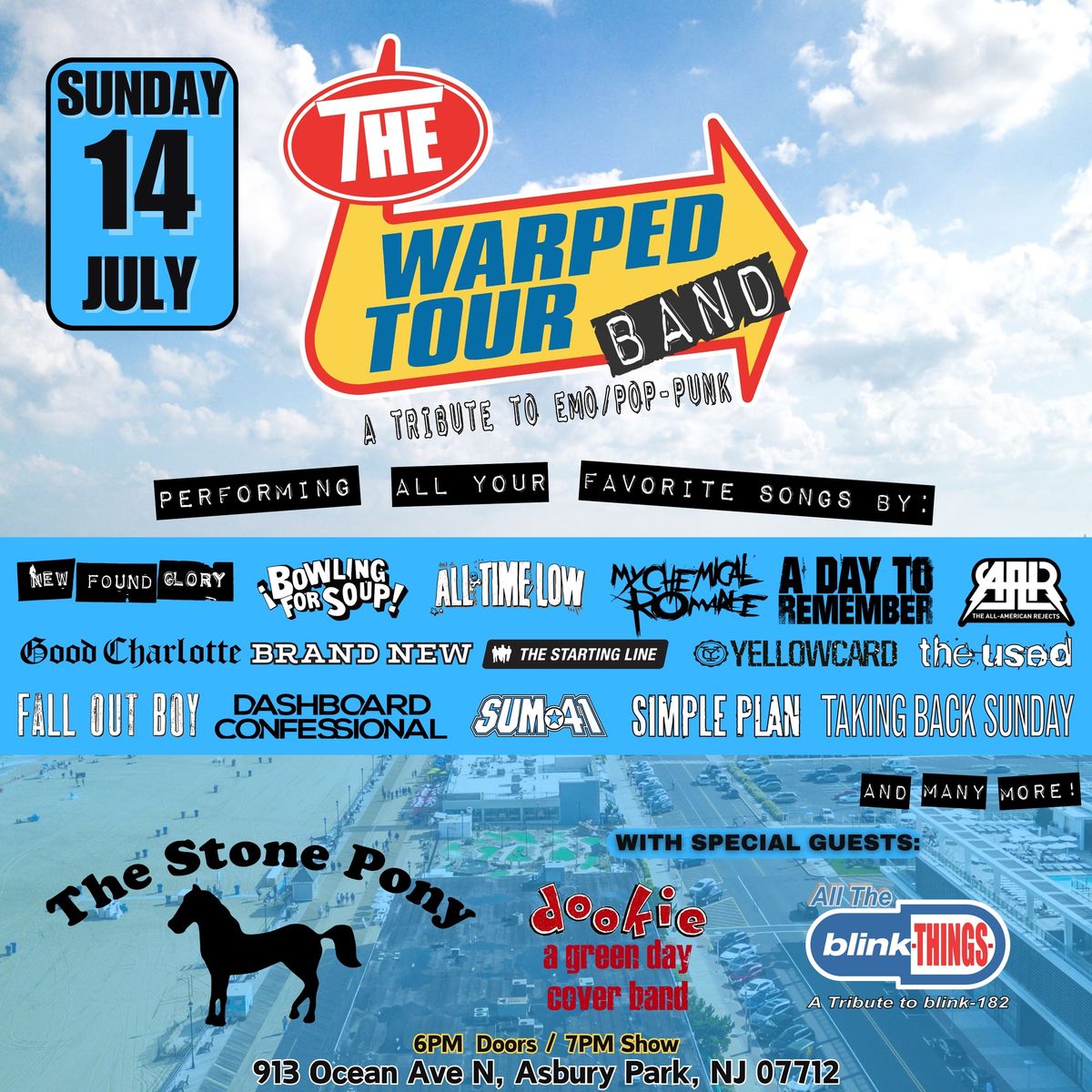 The Warped Tour Band & friends - Stone Pony