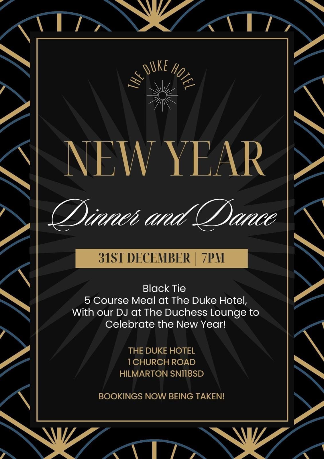 New Years Eve at The Duke Hotel 