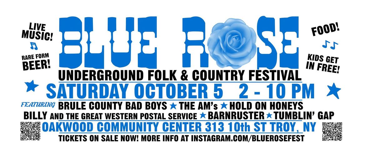 Blue Rose Underground Folk & Country Festival