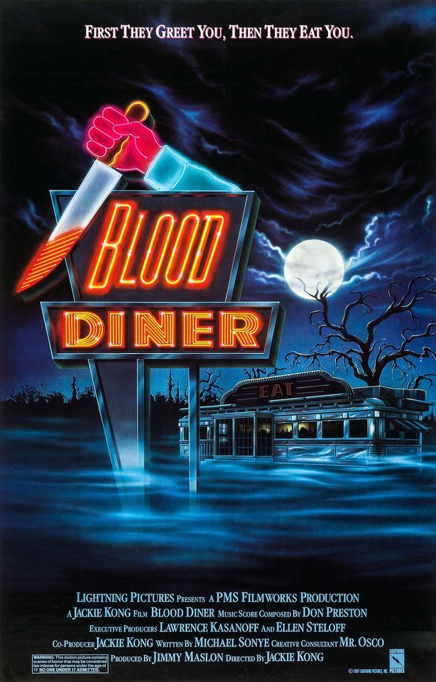 Blood Diner Screening with Director Jackie Kong! Live at Space Gallery!