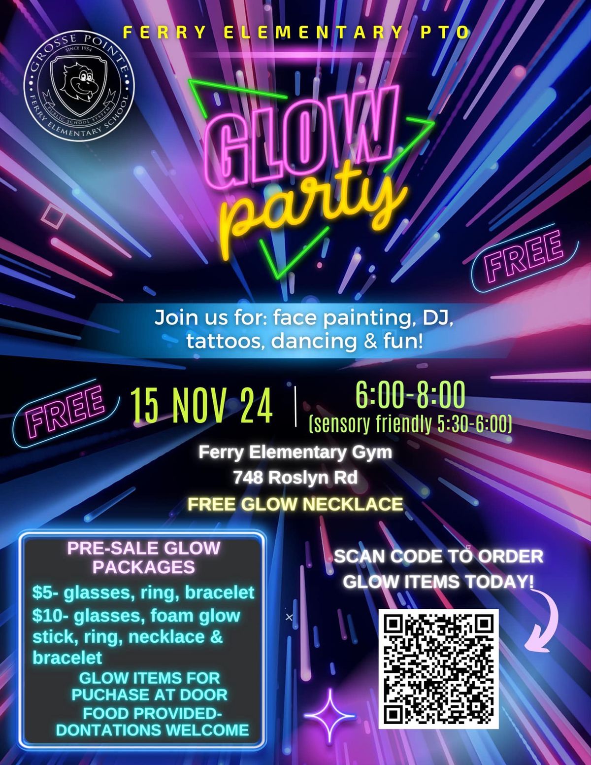 Glow Dance Party!