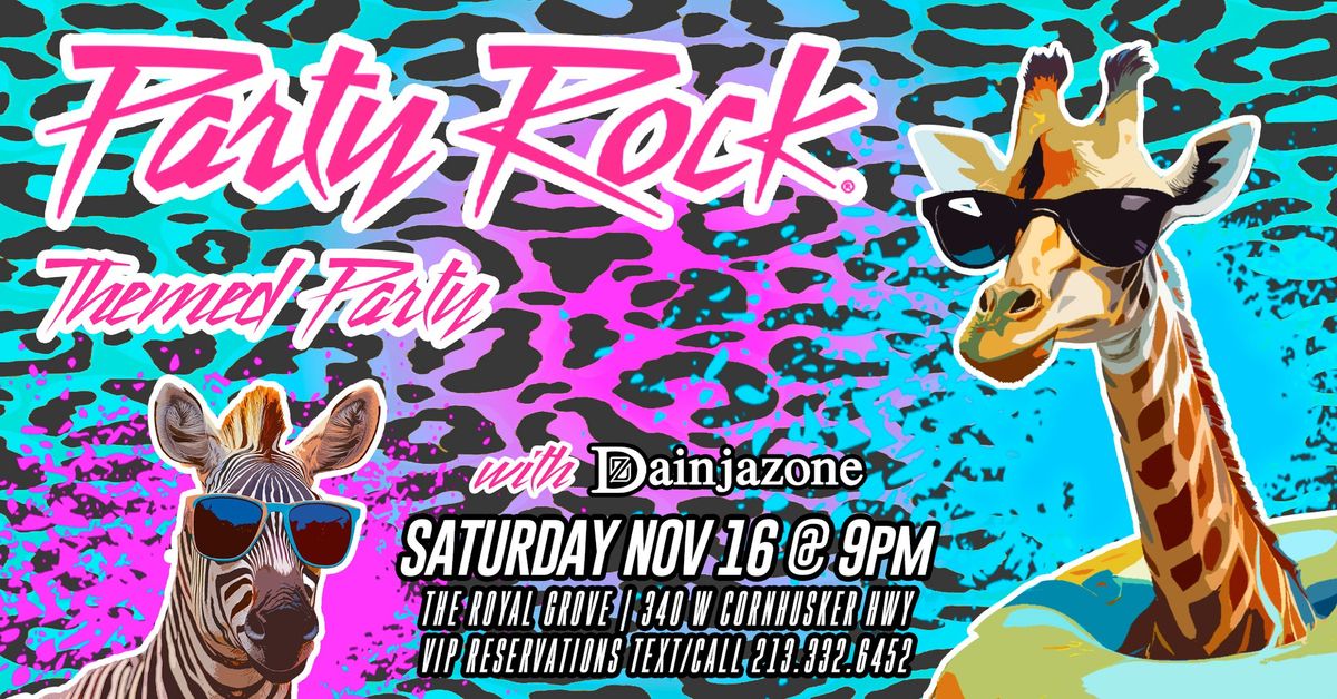 Party Rock Themed Party