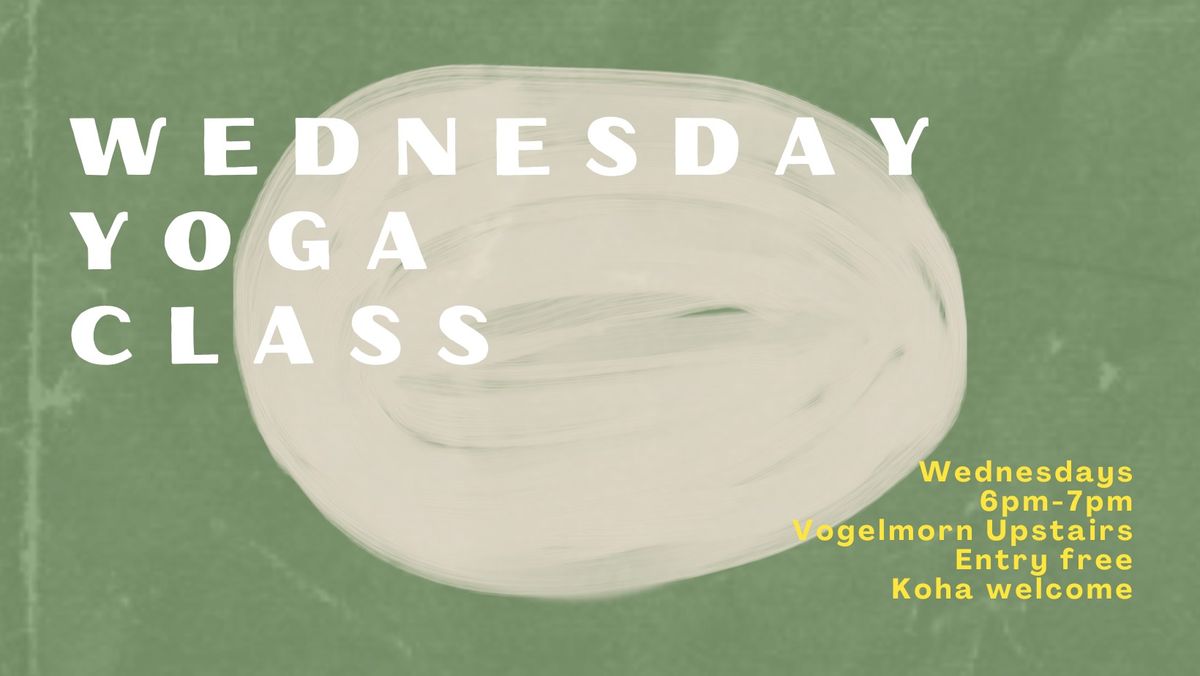 Wednesday Yoga 