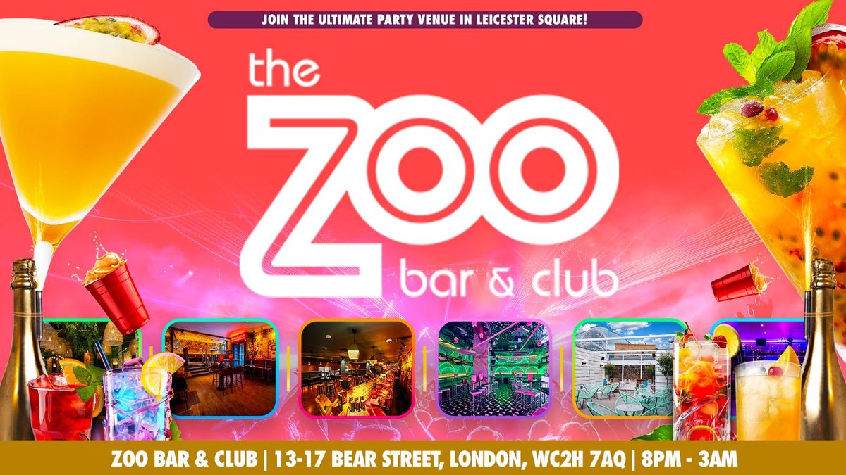 ZOO BAR Every Monday // Commercial, Hip-Hop, R&amp;B