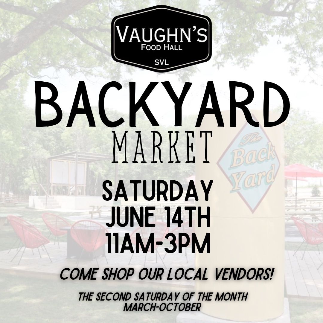 Backyard Vendor Market