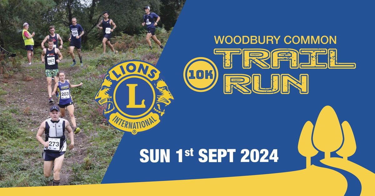Lions 10k Trail Run 2024 -1st September 