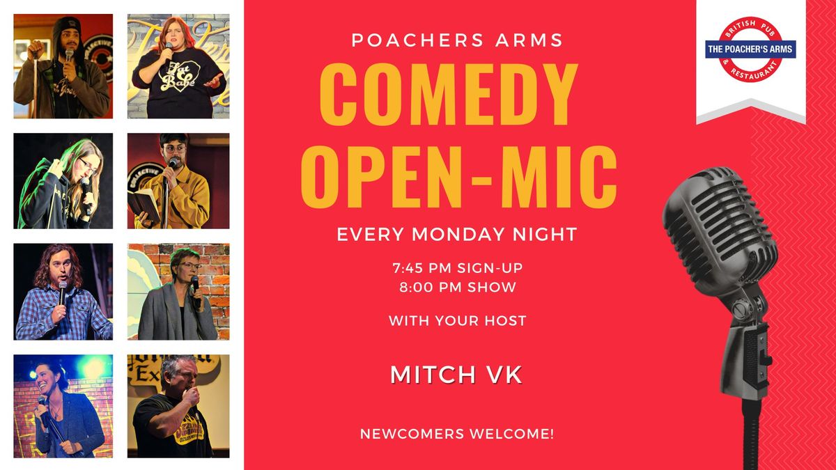 Poacher's Arms Open Mic Comedy