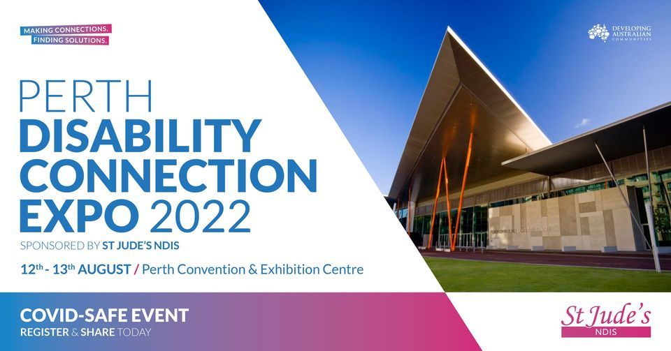 Perth Disability Service Provider and Participant Connection Expo 2022 sponsored by St Jude's