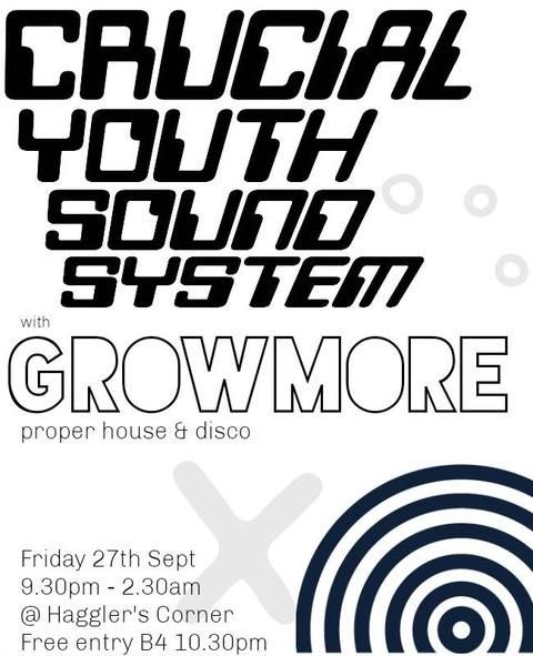 Crucial Youth Sound System with GrowMore