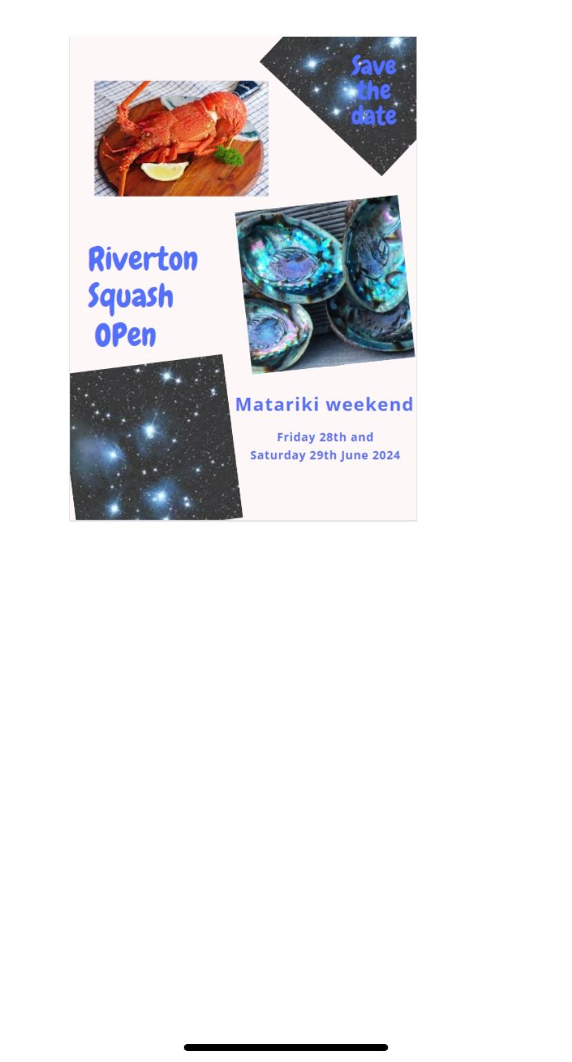 Riverton Squash open 
