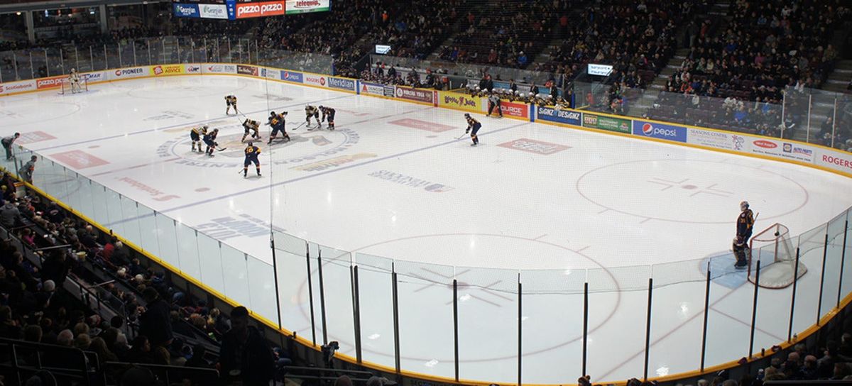 Flint Firebirds at Barrie Colts at Sadlon Arena