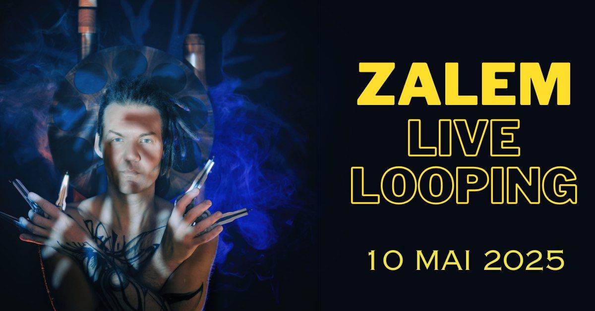 Zalem Live Looping en Concert au Bon Coin