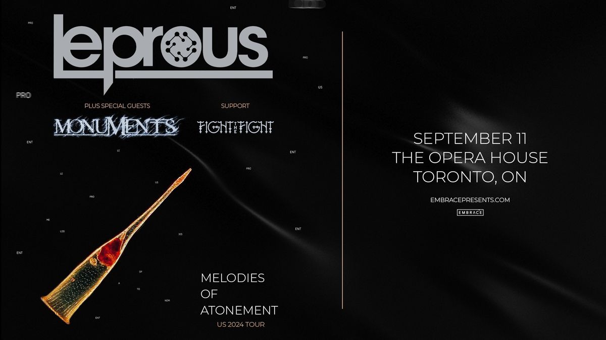 Leprous @ The Opera House | September 11th