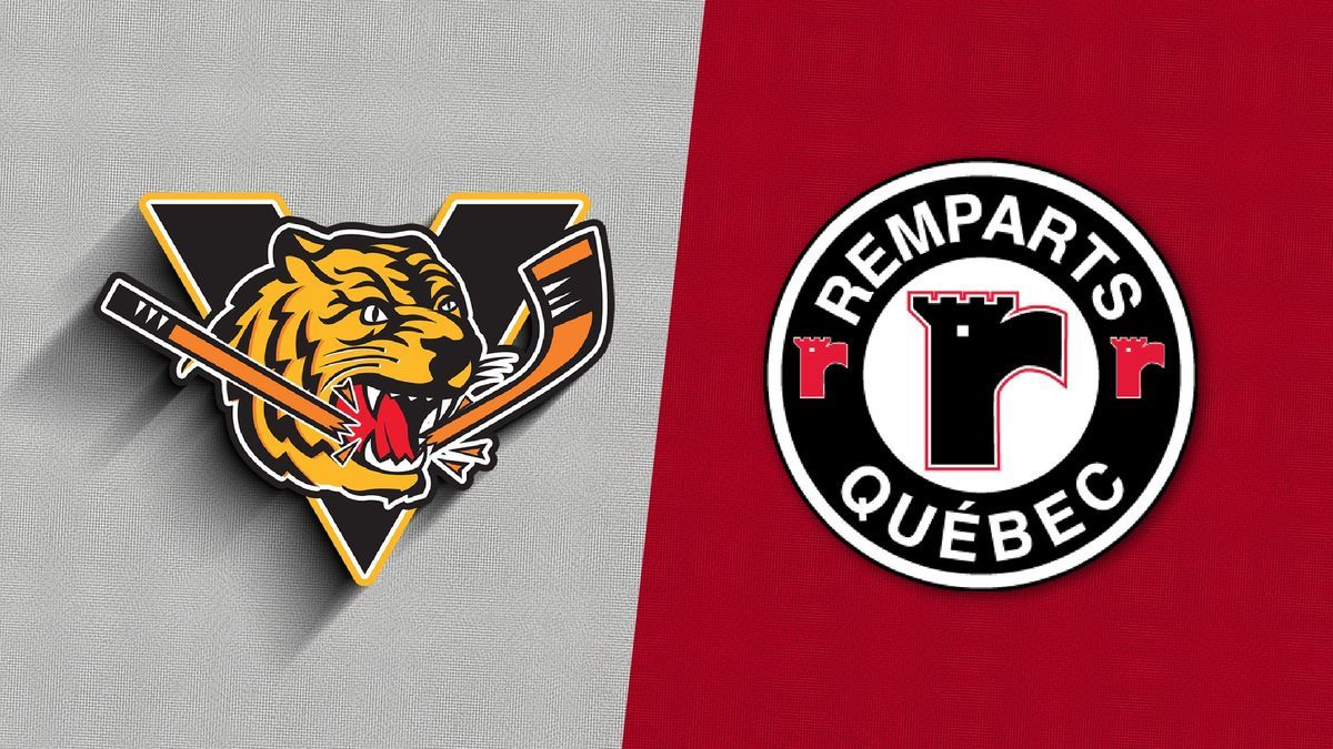 Victoriaville Tigres at Quebec Remparts