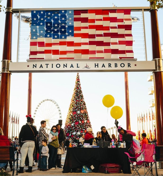 National Harbor Christmas Market.                  Hosted by Chic Events