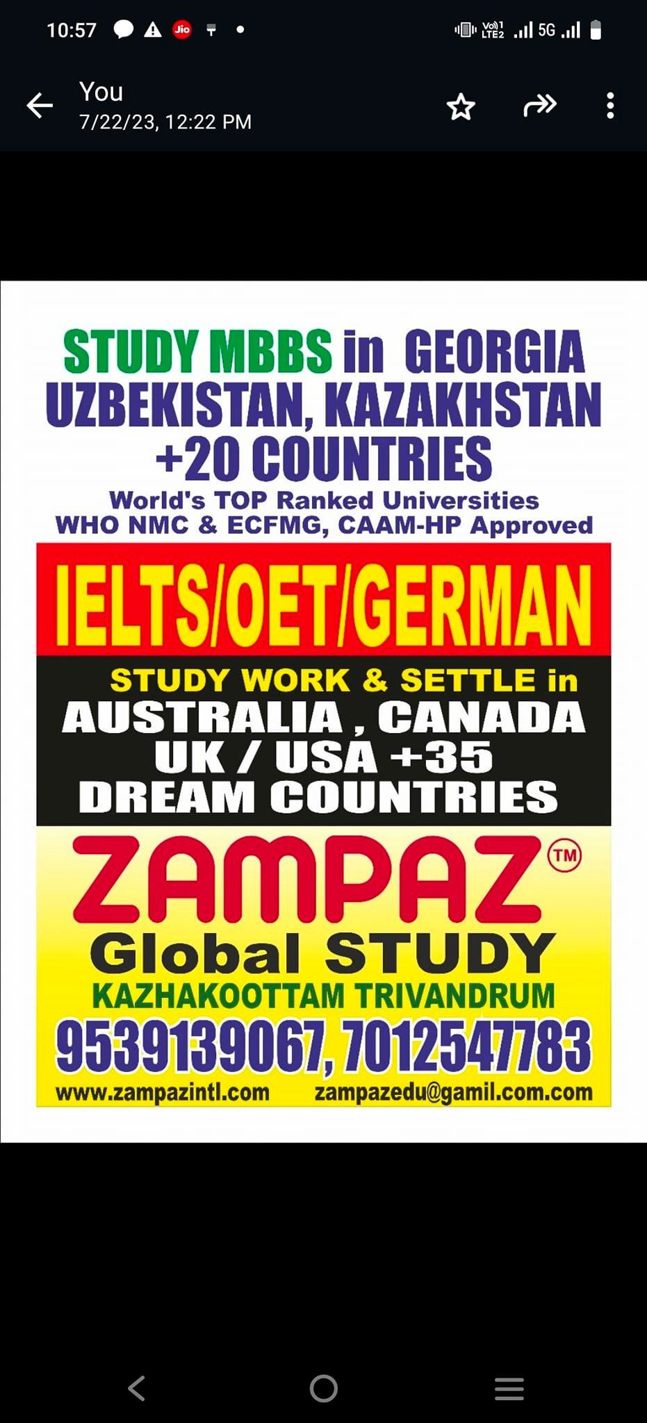 Study MBBS with Zampaz in Ever Lowest Fees