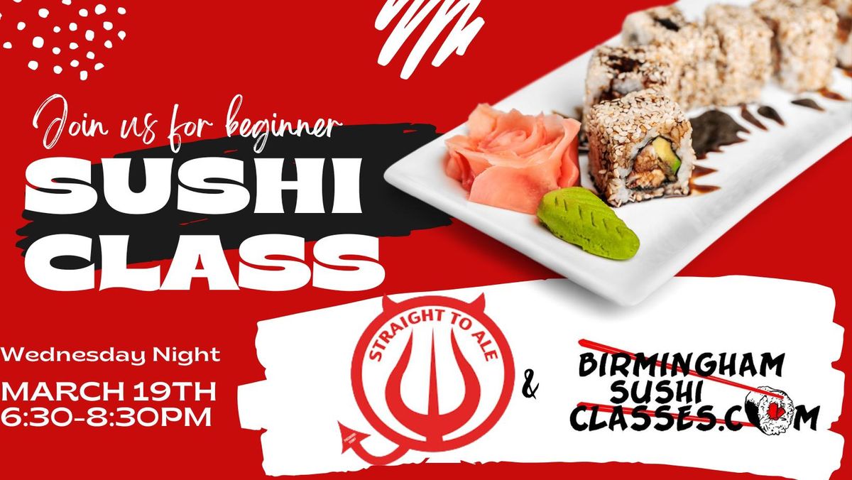 Beginner Sushi Class - Huntsville, AL