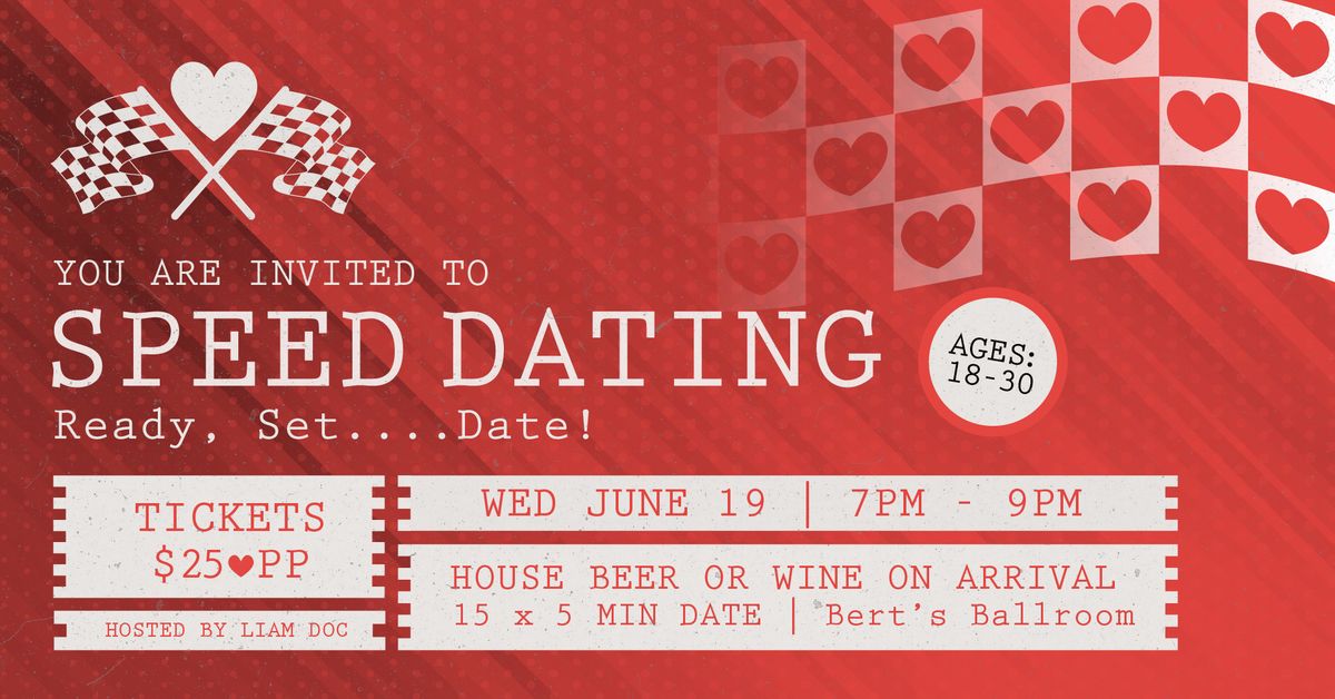 Speed Dating - Ages 18 - 30