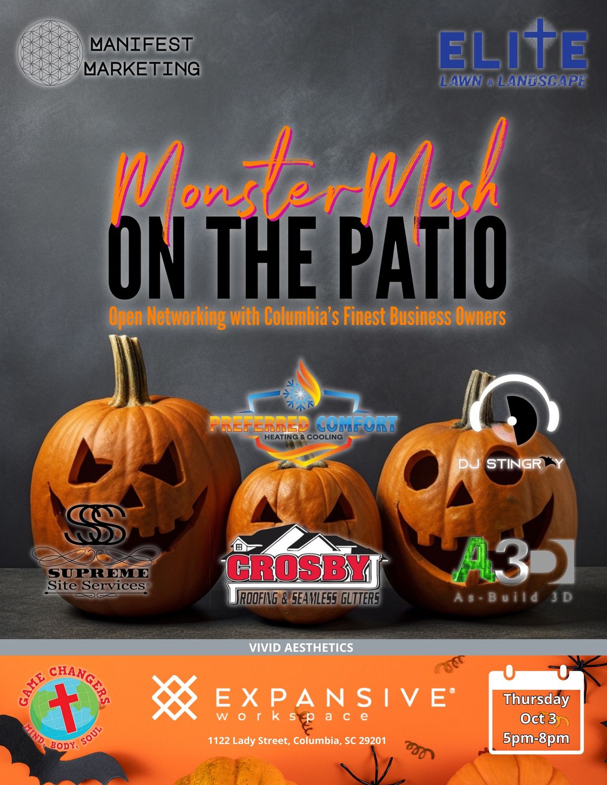 Professionals on the Patio\u2014MonsterMash