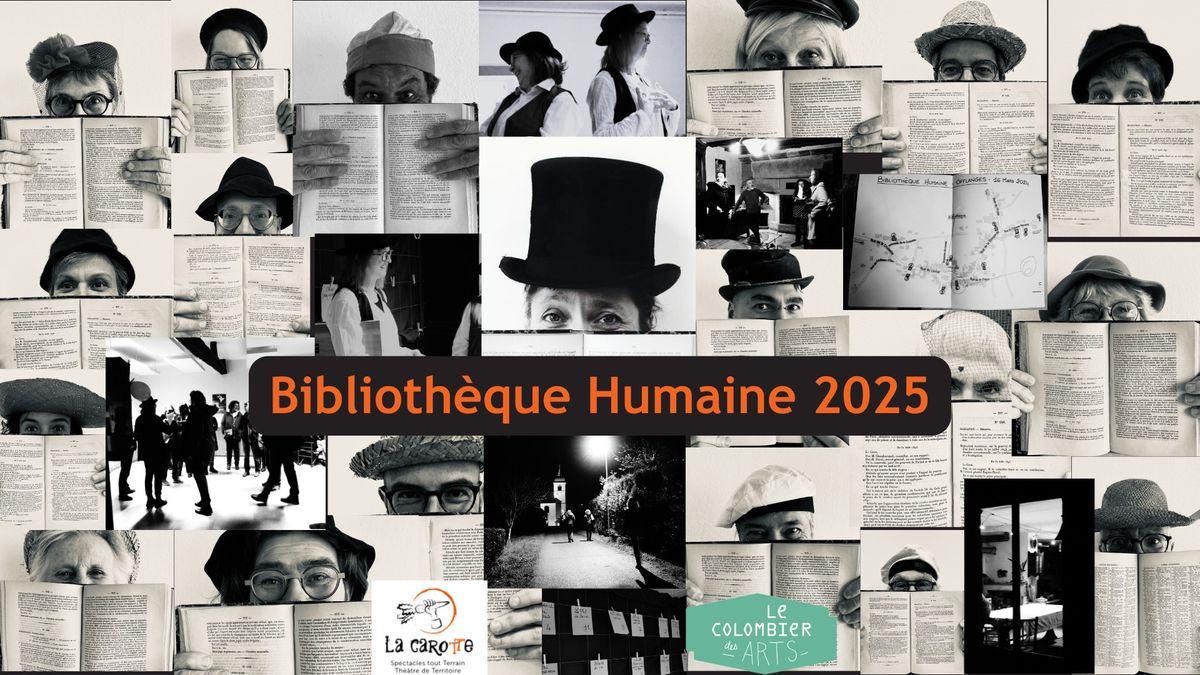 Inscription Stage BIBLIOTHEQUE HUMAINE 2025