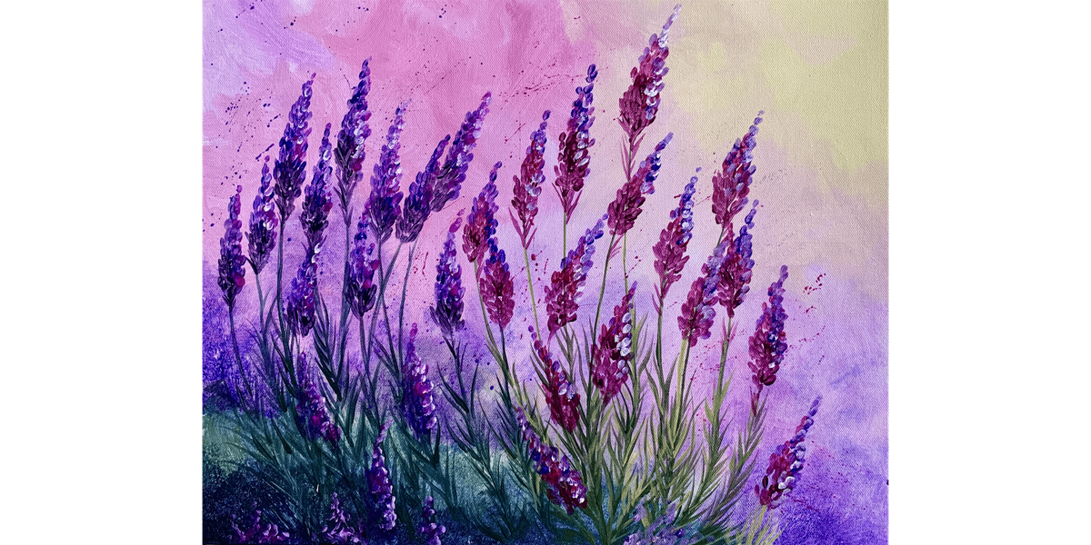 Luscious Lavender  - Paint and Sip in Sacramento | Classpop!\u2122