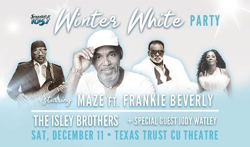 Maze featuring Frankie Beverly, Winter White Party, Grand Prairie, TX ...
