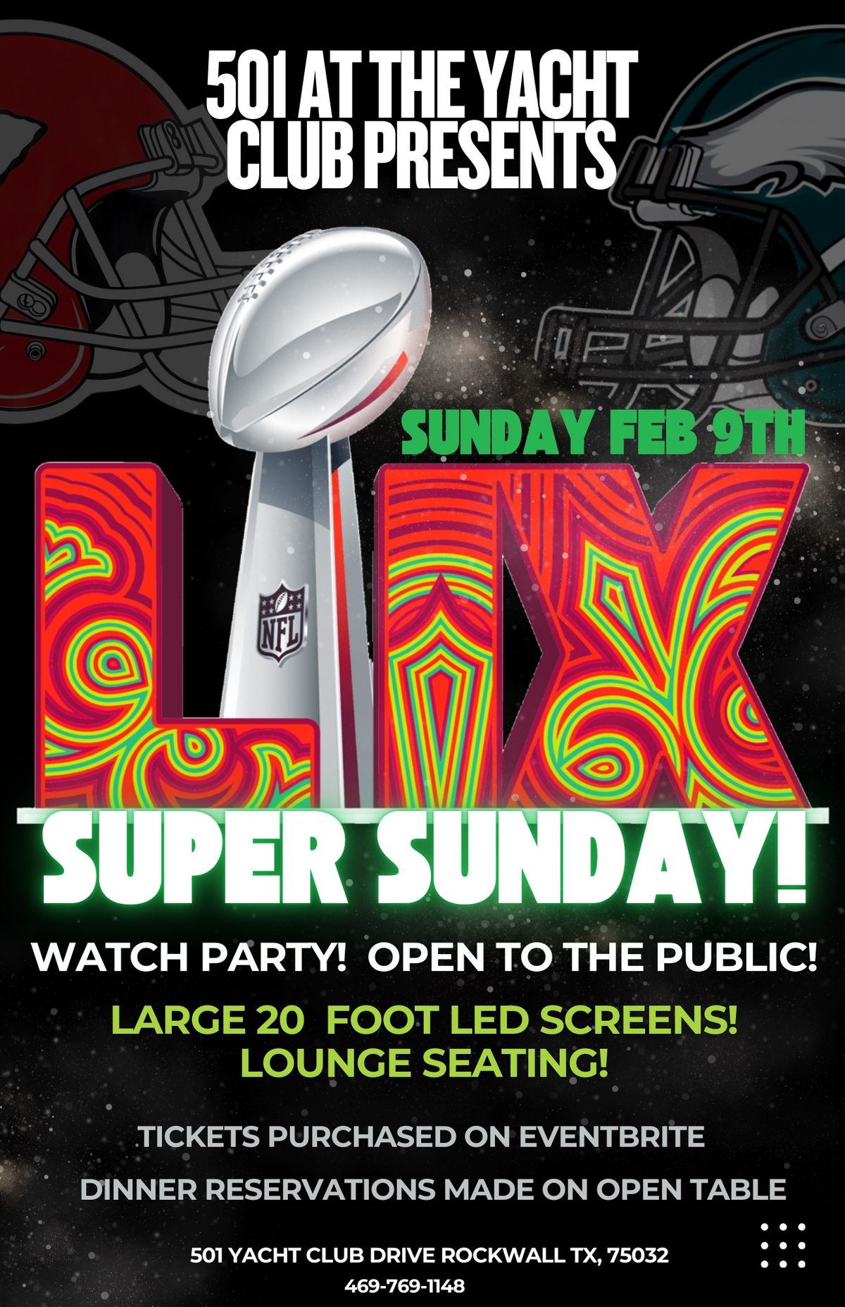 Super Bowl viewing party! 