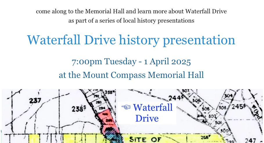 Waterfall Drive history presentation