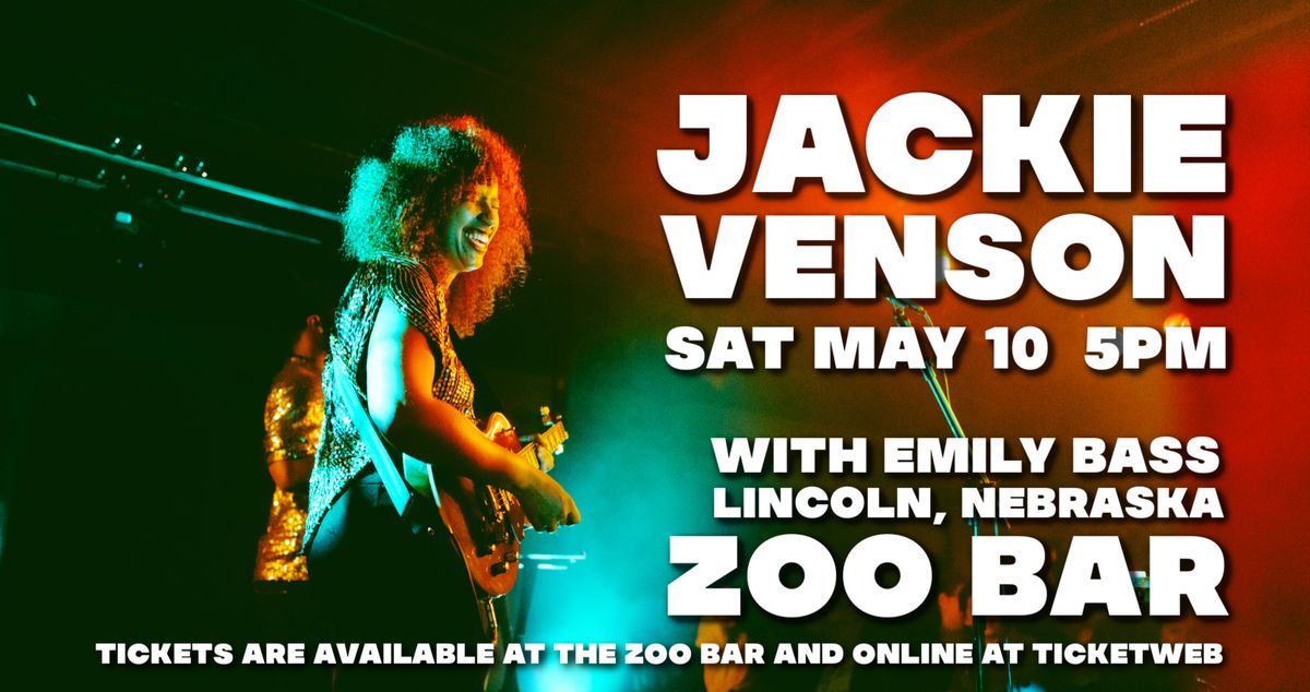 Jackie Venson at The Zoo Bar