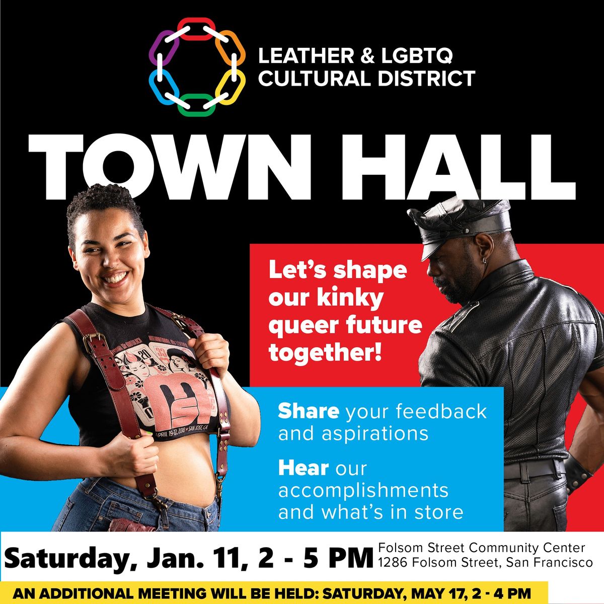 LEATHER & LGBTQ Cultural District: Town Hall