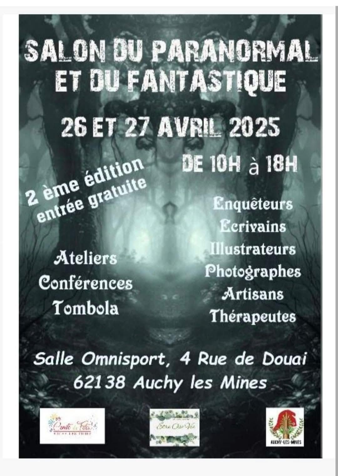 Salon Paranormal Auchy-les-Mines 62 Hdf