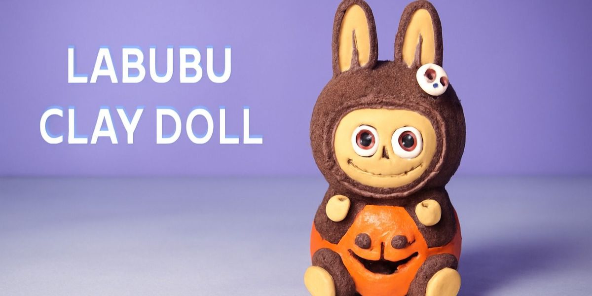 Labubu Clay Doll Making