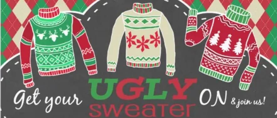 SGH Ugly Sweater Festive Family Fun 5K....Christmas lights!!!