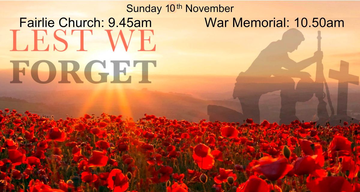 Remembrance Sunday 2024