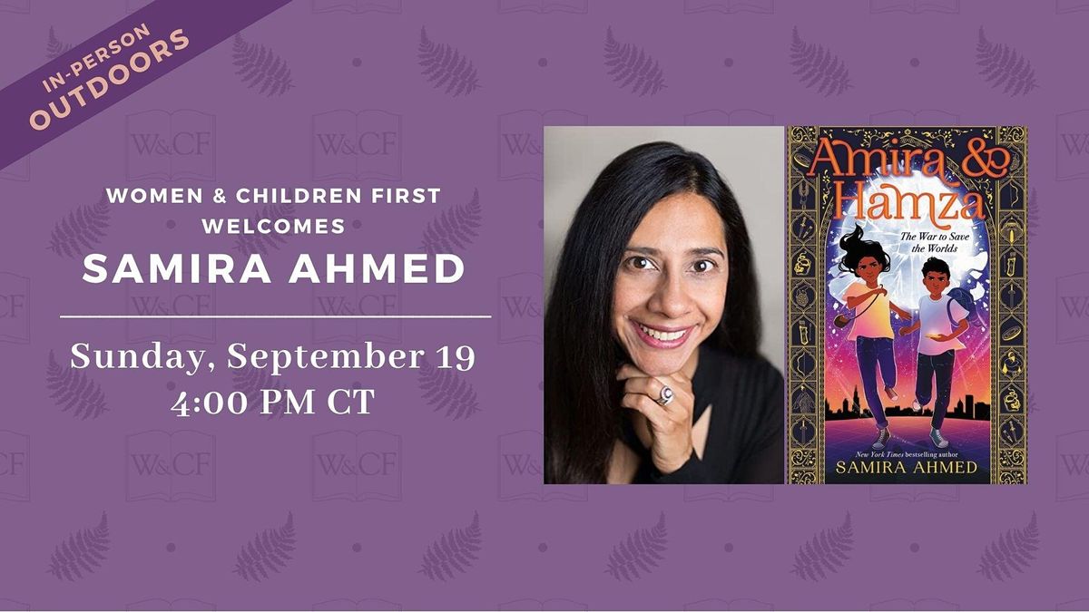 In-person Book Signing: Amira & Hamza: The War to Save the Worlds