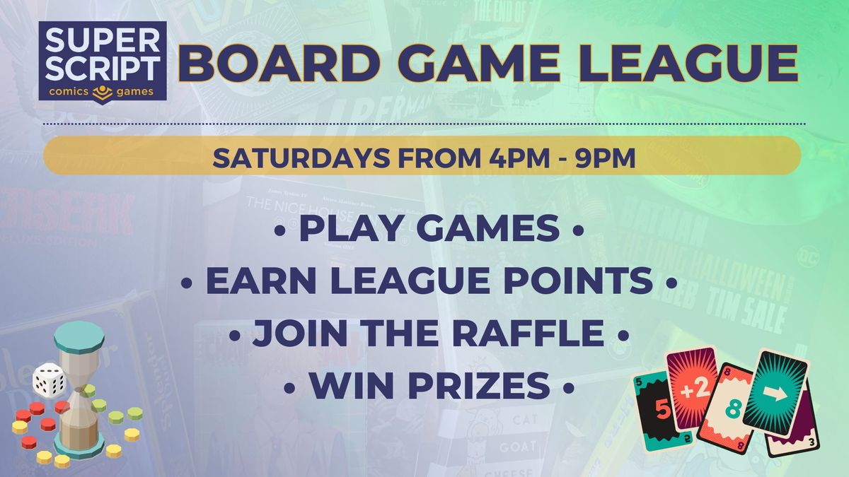 Board Game League - Season Finale