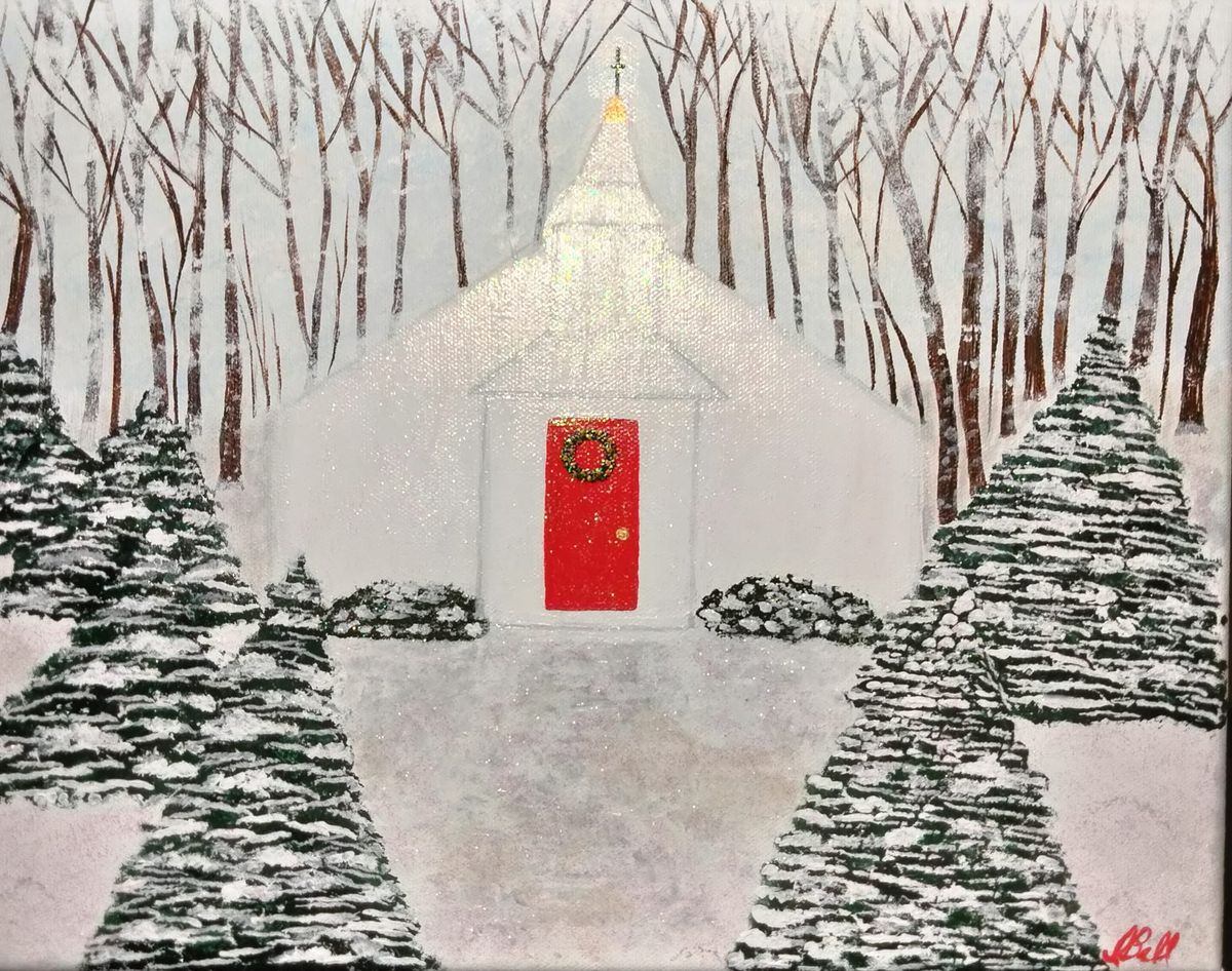 "A Country Christmas" Acrylic Painting Class 