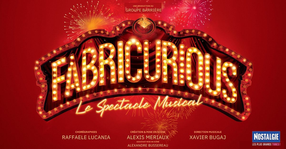 FABRICURIOUS - NOUVEAU SPECTACLE MUSICAL