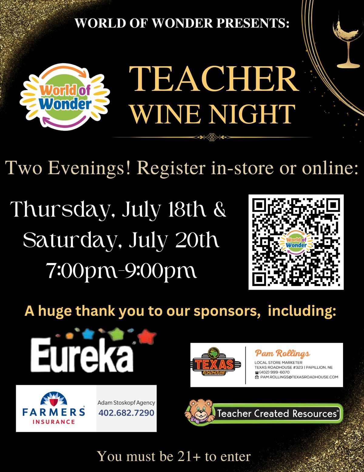 Teacher Wine Night
