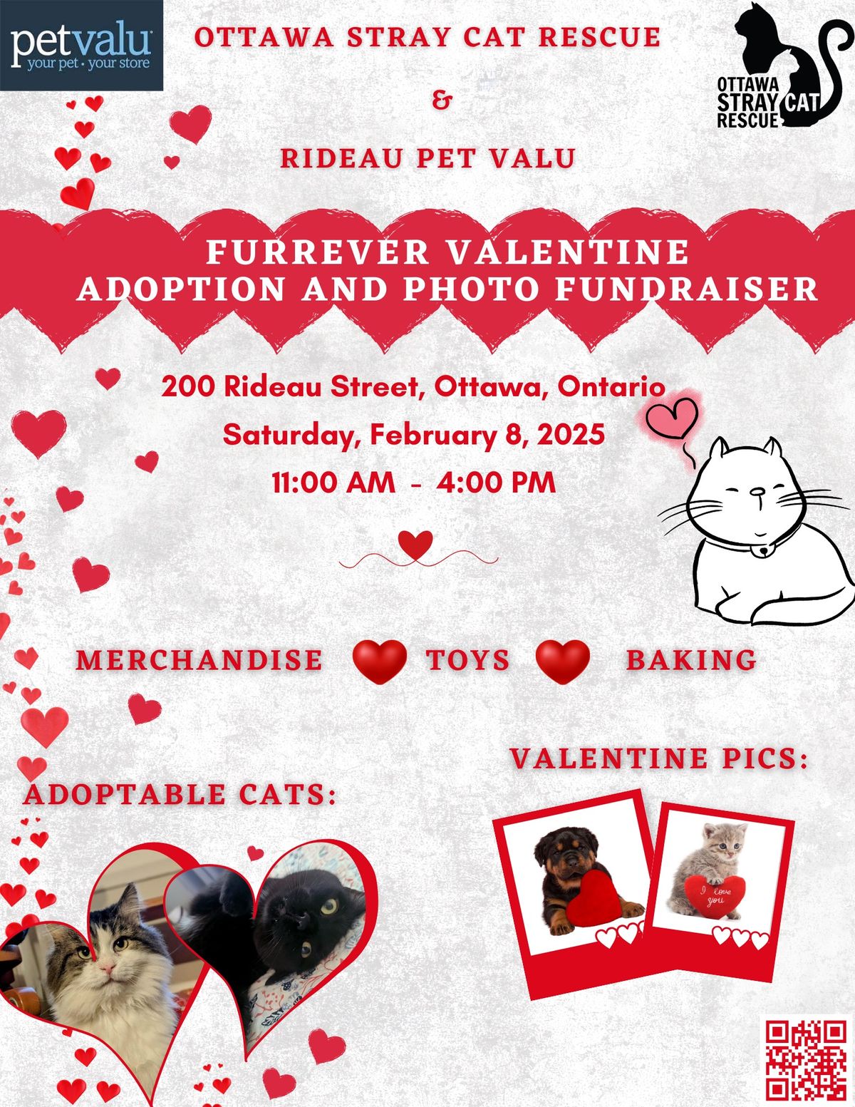 Pet Valu Rideau Valentines Photo & Adoption Fundraiser