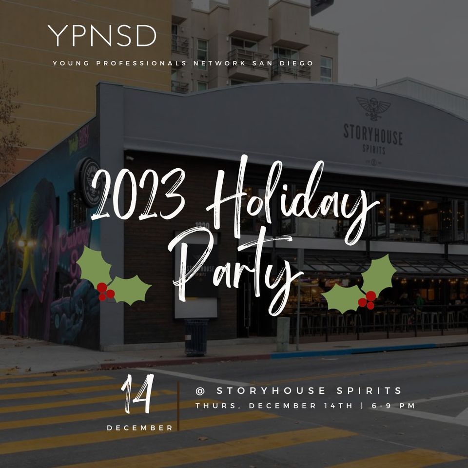 YPNSD @ Storyhouse Spirits - Holiday Party 2023