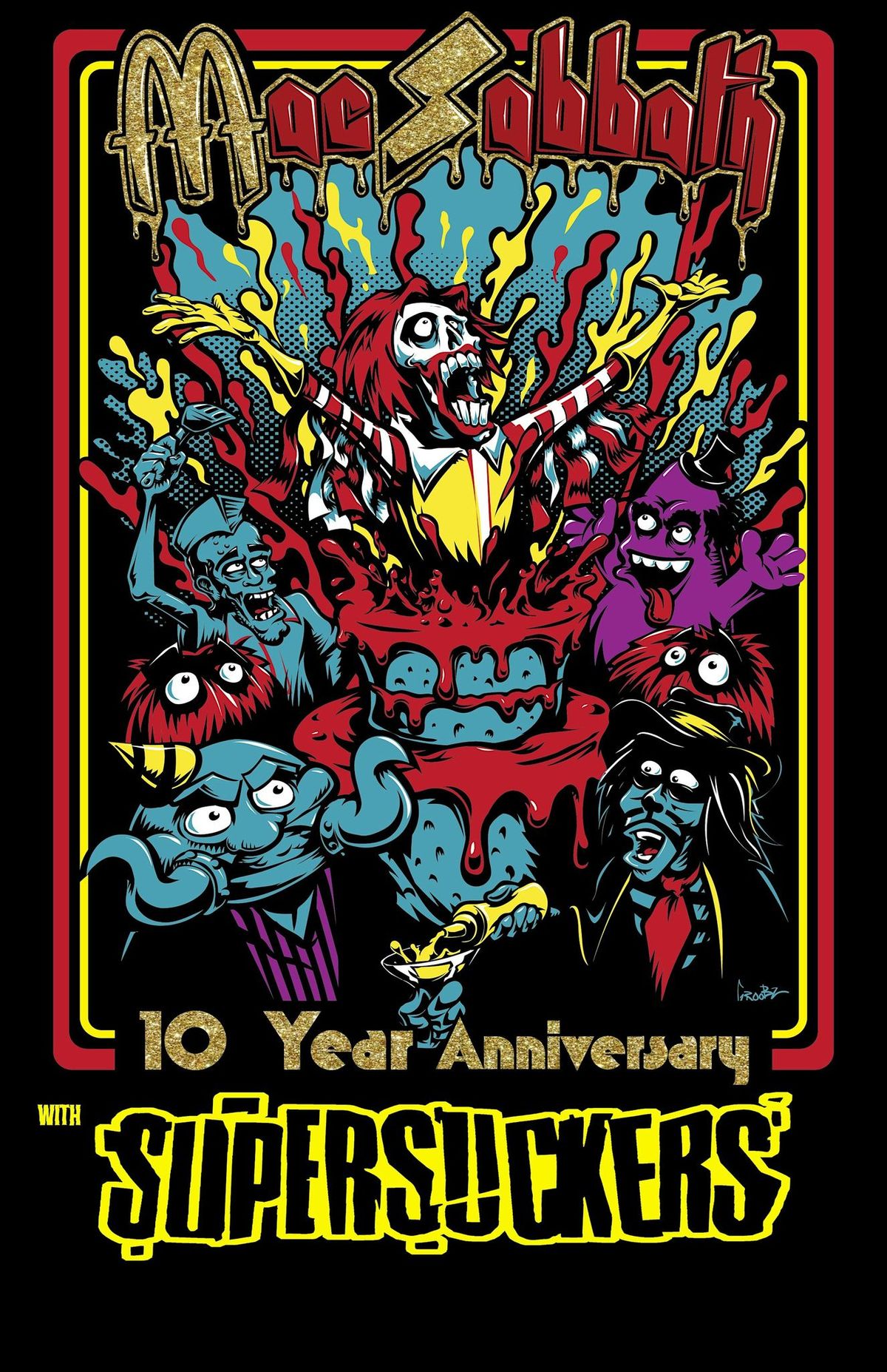 Mac Sabbath 10 Year Anniversary Tour with special guests Supersuckers