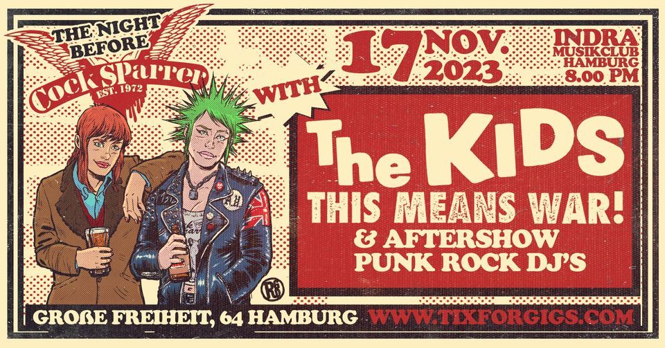 The Night before Cock Sparrer 