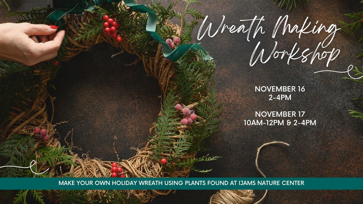 Take Action! Winter Wreath Making Workshop