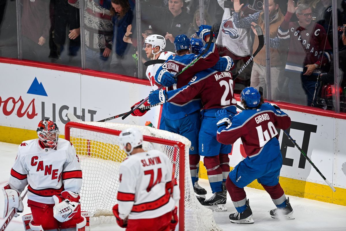 Colorado Avalanche vs. Carolina Hurricanes